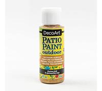 DecoArt Outdoor Acylic Paint, Acrylic, Glorious Gold, 59ML