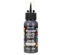 DecoArt Stained Glass 3D Liquid Leading 59ml (2oz) - Dark Lead