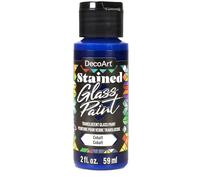 DecoArt Translucent Stained Glass Acrylic Paint 59ml (2oz) - Cobalt