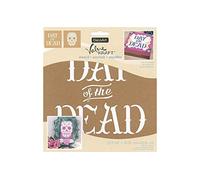 DecoArt Value Stencil Day of The Dead Value Stencil, Brown, 8 x 8-Inch