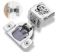 DecoBasics Overlay Soft Close Face Frame 105° Compact Cabinet Hinge (10, 1")
