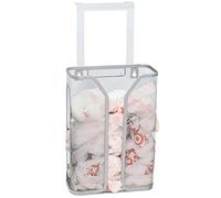 DecoBros Over The Cabinet Door Bag Holder, Silver