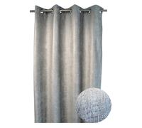 DecoByZorlu Curtains, blinds Croc in Grey 140x270 cm