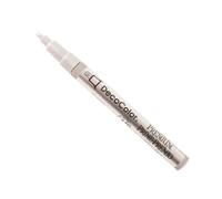 Decocolor Premium Oil Based Paint Marker Carded-2Mm Tip Silver