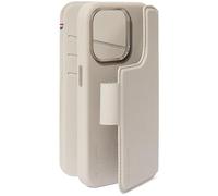 DECODED 2-in-1 Detachable Wallet Case for Apple iPhone 15 Pro Max - Premium European Leather - Card Holder - Protective and Shockproof - MagSafe Compatible - Microfiber Lining - Clay Beige