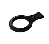 Decoded Elegant Shockproof Leather Keyring for AirTag