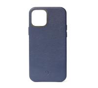Decoded iPhone 12 Mini leather case, Blue