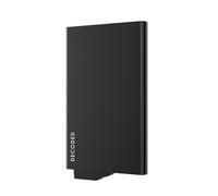 DECODED Metal Wallet Card Holder, Ultra-Slim, MagSafe Compatible, Multiple Cards Storage, Easy Snap-On Attachment, RFID Blocking, Magnetic, Compatible for iPhone Air/17/16/15/14 Series, Black