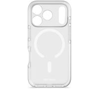 DECODED Transparent Clear Case for iPhone 17 Pro Max, 100% Recycled Material, Anti-Yellowing, Compatible with MagSafe, 4 Meter DropTec Protection, Anti-Scratch, Slim Thin Fit, Frosted White