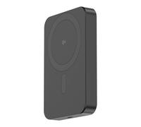 DECODED Wireless Power Bank, 10,000mAh, Qi2 Certified Ultra-Fast 15W, MagSafe Compatible Portable Charger, Magnetic Battery Pack for iPhone Air/17/16/15 Series, USB-C Cable Included, Black