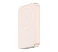 DECODED Wireless Power Bank, 10,000mAh, Qi2 Certified Ultra-Fast 15W, MagSafe Compatible Portable Charger, Magnetic Battery Pack for iPhone Air/17/16/15 Series, USB-C Cable Included, Gold