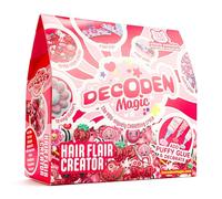 Decoden Magic Hair Flair Creator Kit - Kawaii Craft Kits for Kids - Decoden Cream Puffy Glue Set - Girls Birthday Presents - Arts and Crafts Toys for Children