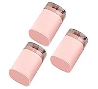 Decohomeforu 3 Pack Pink Toothpick Holders Dispensers, Pop-Up Automatic Toothpick Dispensers for Kitchen Restaurant, Thickened Novelty Toothpicks Container, Sturdy Safe Portable Toothpick Storage Box
