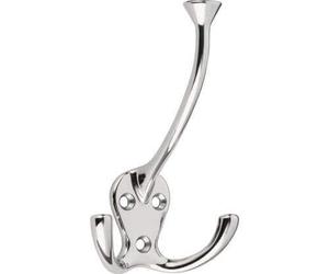 Decohooks 469521 Triple Hat, Polished Chrome