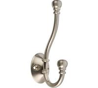Decohooks 469576 Ball End Hat, Satin Nickel, 130mm