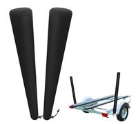 DECOHS 48 Inch Boat Trailer Guide Pole Cover- Neoprene Boat Trailer Guide Protective Cover- Heavy Duty Marine Trailer Guide Poles Cover for Jet Ski Boat Sailboat Trailer (Set of Two)