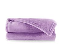 DecoKing Deluxe Microfibre Fleece Super Soft Touch Snug Blanket/Sofa Bed Throw Lilac Light Viola 160x210 cm Mic