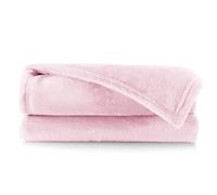 DecoKing Deluxe Microfibre Fleece Super Soft Touch Snug Blanket/Sofa Bed Throw Powderpink 160x210 cm Mic