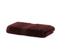 DecoKing Guest Towel 30 x 50 cm Cotton Quality 525 g/m² Brown Nut Brown Absorbent Marina