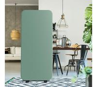 DECOLAB Standing Room Divider, Space Privacy Partition, Portable Wall Panel for Studio Apartment, Office, Home, Classroom, Scratch Resistance, 29"x65", Aqua