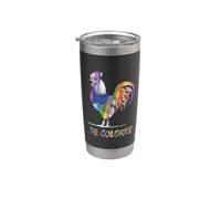 DeColores Cursillo Rainbow Rooster Catholic Stainless Steel Insulated Tumbler