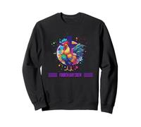 DeColores Cursillo Rainbow Rooster Catholic Sweatshirt