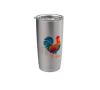 DeColores Cursillo Rooster Stainless Steel Insulated Tumbler