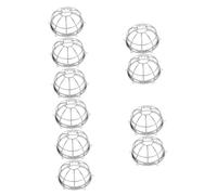 DECOMELODY 10 pcs Detector Guard Transducer Cover for Fire Sprinklers Material Easy Installation Aesthetic Design for Shops Hotels and Offices