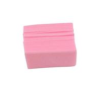 DECOMELODY 100 Pcs Disposable Nail Polish Remover Pads Soft Absorbent Cotton Cleaning Pads for Manicure and Pedicure Strong and Sanitary Nail for Salon and Home Use