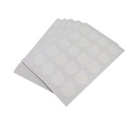 DECOMELODY 100 Pcs Small Disposable Eyelash Glue Gaskets Adhesive Stickers for Eyelash Extension of Cosmetic Makeup Tool for Women Glue Holder to Prevent Lash Clumping and Slow Drying