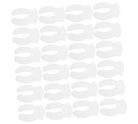 DECOMELODY 1000pcs Pure Cotton Eye Patch Disposable Eye Mask Paper for Spa Salon Use