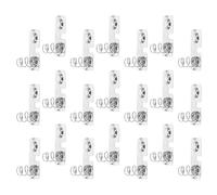 DECOMELODY 100Pcs Aa Battery Spring Contacts Stainless Steel Corrosion Resistant Metal Terminals Positive Negative Battery Holder Springs for Rc Flashlight DIY Projects