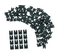DECOMELODY 100pcs Black Jumper Caps for Circuit Board Standard Short Circuit Connection Pin Blocks for Motherboards Hard Drives Quick Installation Removal Essential Tool for Electronic