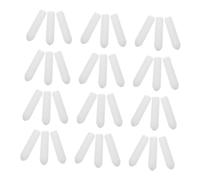 DECOMELODY 100pcs Dishwasher Rack Caps Flexible Soft Plastic End Covers for Prong Protection Easy Installation Scratch Prevention Compatible with All Dishwasher Models