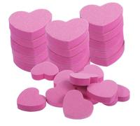 DECOMELODY 100pcs Dual-Sided Pink Nail Buffer Blocks for Manicure and Pedicure Safe and Efficient Nail Files for Fingernail and Toenail Polishing Professional Sponge Block File for Gel and