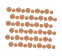 DECOMELODY 100pcs Fabric Round for Fingers and Joints Breathable Adhesive Wound Care Patches with Advanced Strong Adhesion Ergonomic Fit for Outdoor and Active Use