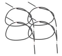 DECOMELODY 100pcs Insulated Circuit Connection Wires for Physics Laboratory Electricity Test Leads Kit for Educational Electronics Experiments and DIY Crafts