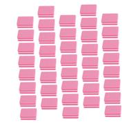 DECOMELODY 100Pcs Mini Sponge Nail Files Multi-Side Manicure Buffers Small EVA Nail Art Tools Portable Buffing Blocks for Natural