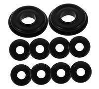 DECOMELODY 100pcs Rubber Gasket Kit for Trailer Hand Valves Reliable Sealing Elastic Material Compatible with Semi Trucks and Multiple Models