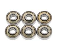 DECOMELODY 10pcs 608zz Deep Groove Small Shielded Ball Bearings 8mm Inner Diameter Steel Replacement Bearings for Stroller Wheelchair Mobility Scooter Accessories