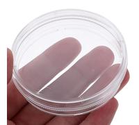 DECOMELODY 10Pcs 60Mm Plastic Petri Dishes with Lids Lab Cell Culture Plates for Scientific Experiments and Tissue Observation, Suitable for School and Laboratory Use