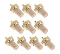 DECOMELODY 10pcs Copper Fog Machine Nozzles Universal Filter Element Quick Installation for Mist Machine and Smoke Fog Fogger Suitable for Stage Performances and Live Shows