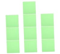 DECOMELODY 10pcs Double-sided Microfiber Cleaning Cloth for Piano Guitar Bass Violin Musical Instruments Reusable Soft Instrument Care Wipes in Green, Cleaning Supply for Music Equipment