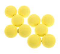 DECOMELODY 10pcs EVA Foam Golf Practice Balls for Beginners Indoor Outdoor Training Equipment Soft Design Flight Range for Backyard and Family Golf Games