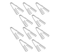 DECOMELODY 10pcs Fluffy Textured Comb for Volume Hair Root Lifting and Styling Wide-tooth Comb for Women and Men for Bangs and Shadow Perm Styling