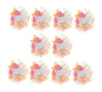 DECOMELODY 10pcs Interactive Cat Crinkle Balls for Indoor Cats Lightweight Fun for Boredom Relief Bright Colored Playthings for Batting Chasing and Pouncing Exercise