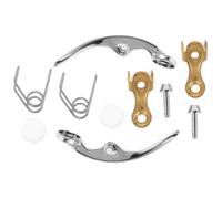 DECOMELODY 10pcs Metal Water Key Spit Valve Repair Kit for Trumpet with Silver Springs and Screws, Precision Design for Enhanced Playing Experience, Trumpet Repair Accessory Set