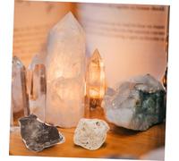 DECOMELODY 10pcs Natural Mineral Rock Specimen for Teaching and Display Rough Stone Samples with Unique Shapes for Geology Students Educators and Collectors Educational Science Tool for