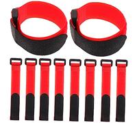 DECOMELODY 10pcs No-noise Rooster Collars Poultry Supply Flexible Bands for Roosters Stopping Crowing Safe Neckbands