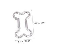 DECOMELODY 10pcs Outdoor Aluminum Alloy Carabiner Buckles Multi Functional Key Chains Bottle Carrying Clips Lightweight Durable for Camping Hiking Backpack Accessories Random Color